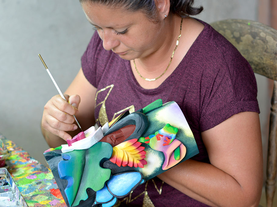 Sugey Jimenez Acosta, Boruca Artist