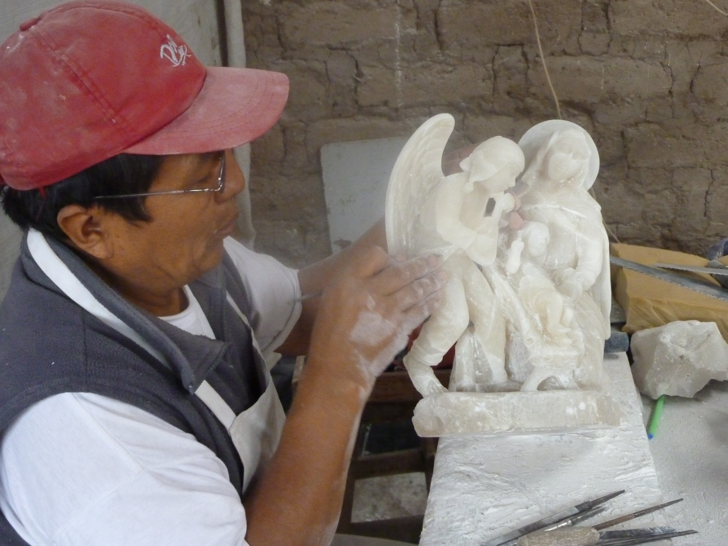 Benjamin at work