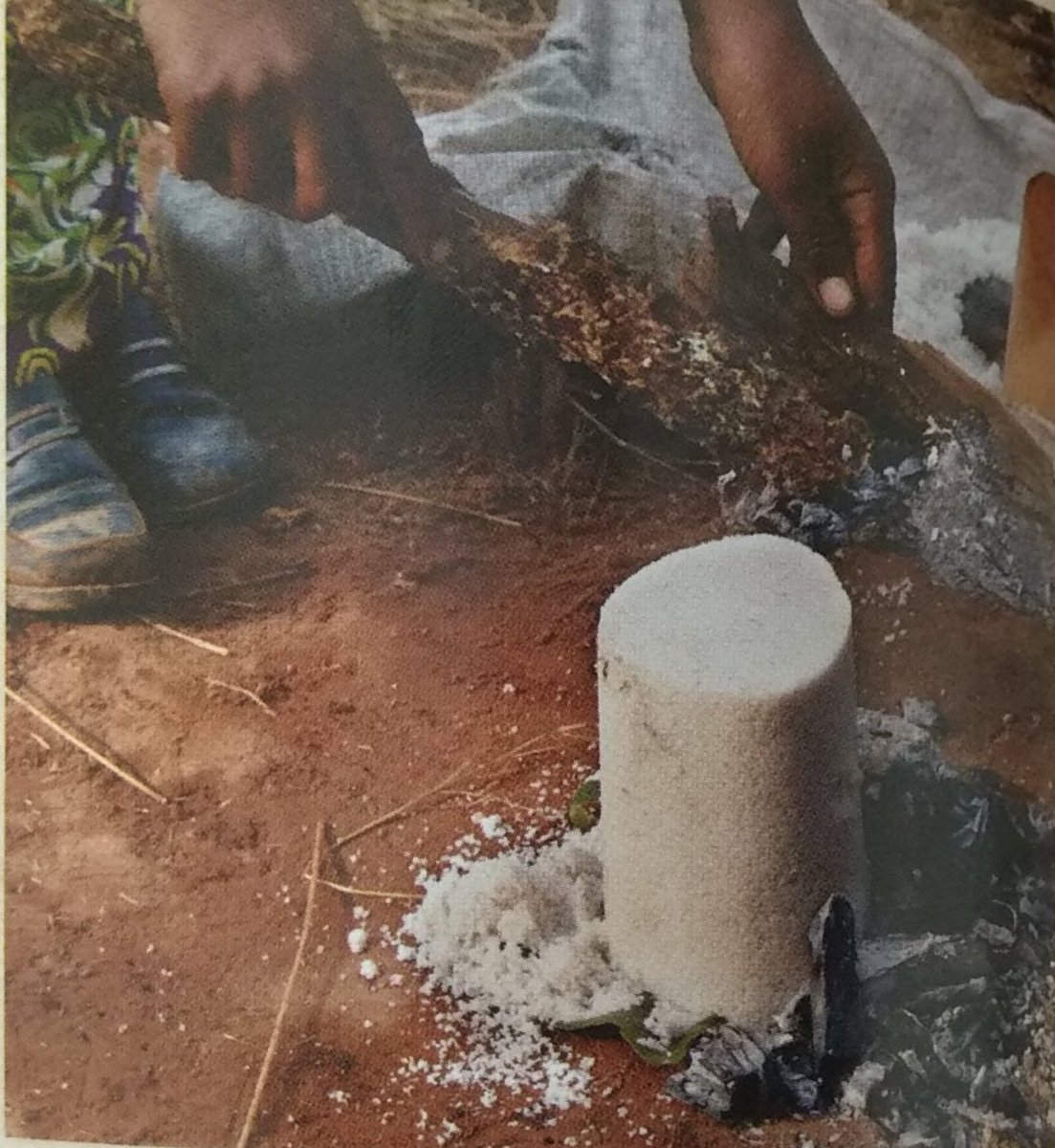 Kaonde salt making