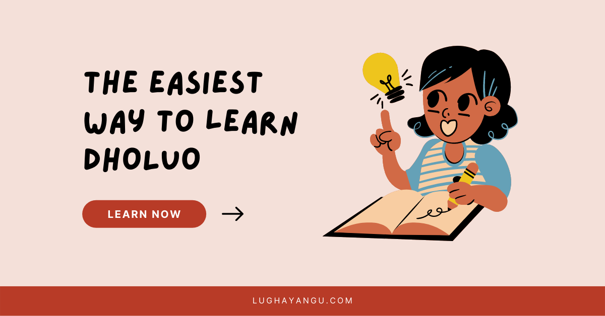Common Luo phrases, love words and their meaning