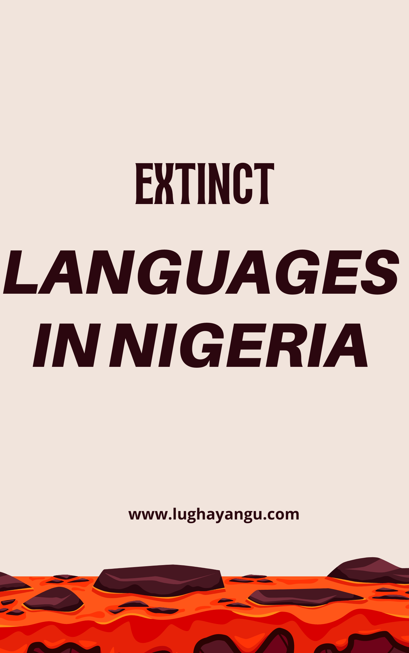 Extinct languages in nigeria