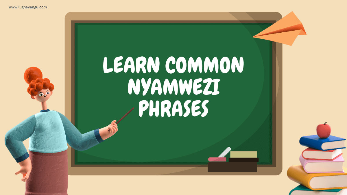 Nyamwezi phrases