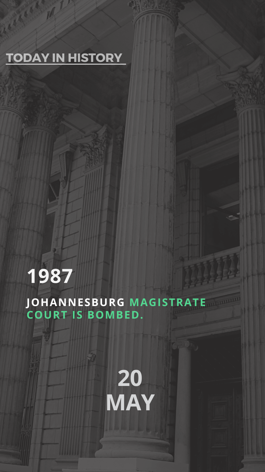 Johannesburg Court Bombing