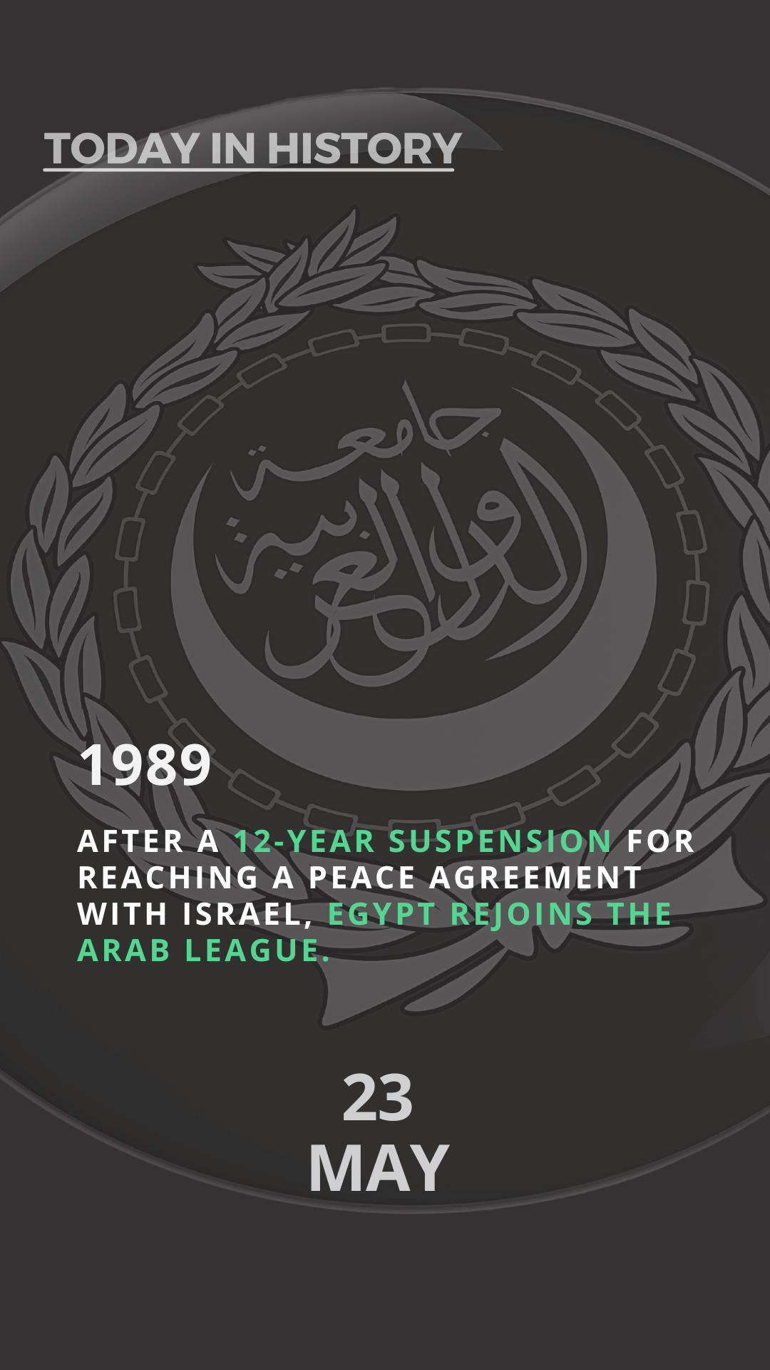  Egypt's Return to the Arab League