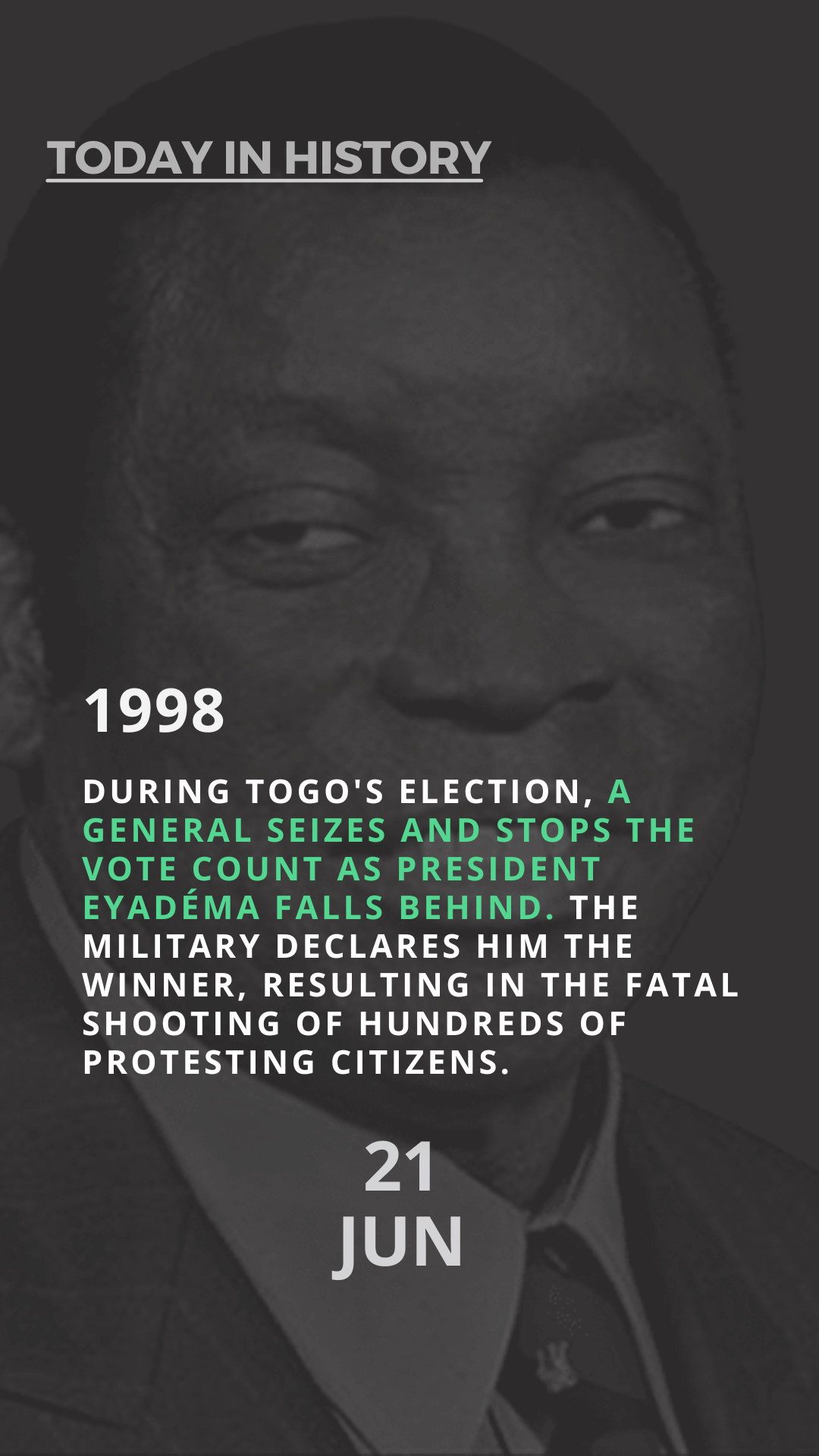 Togo's Stolen Democracy
