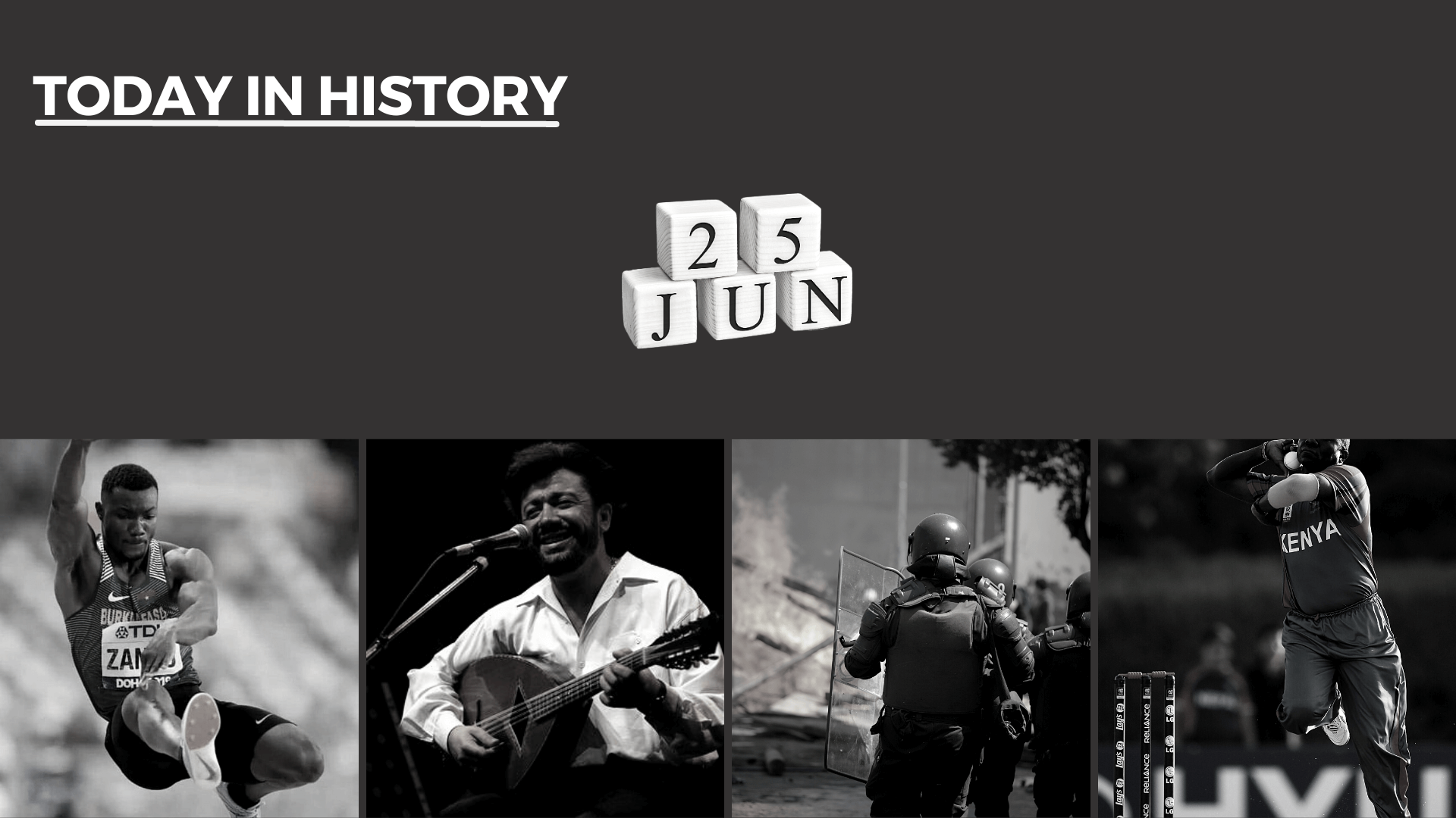 Today in History - June 25, 2026