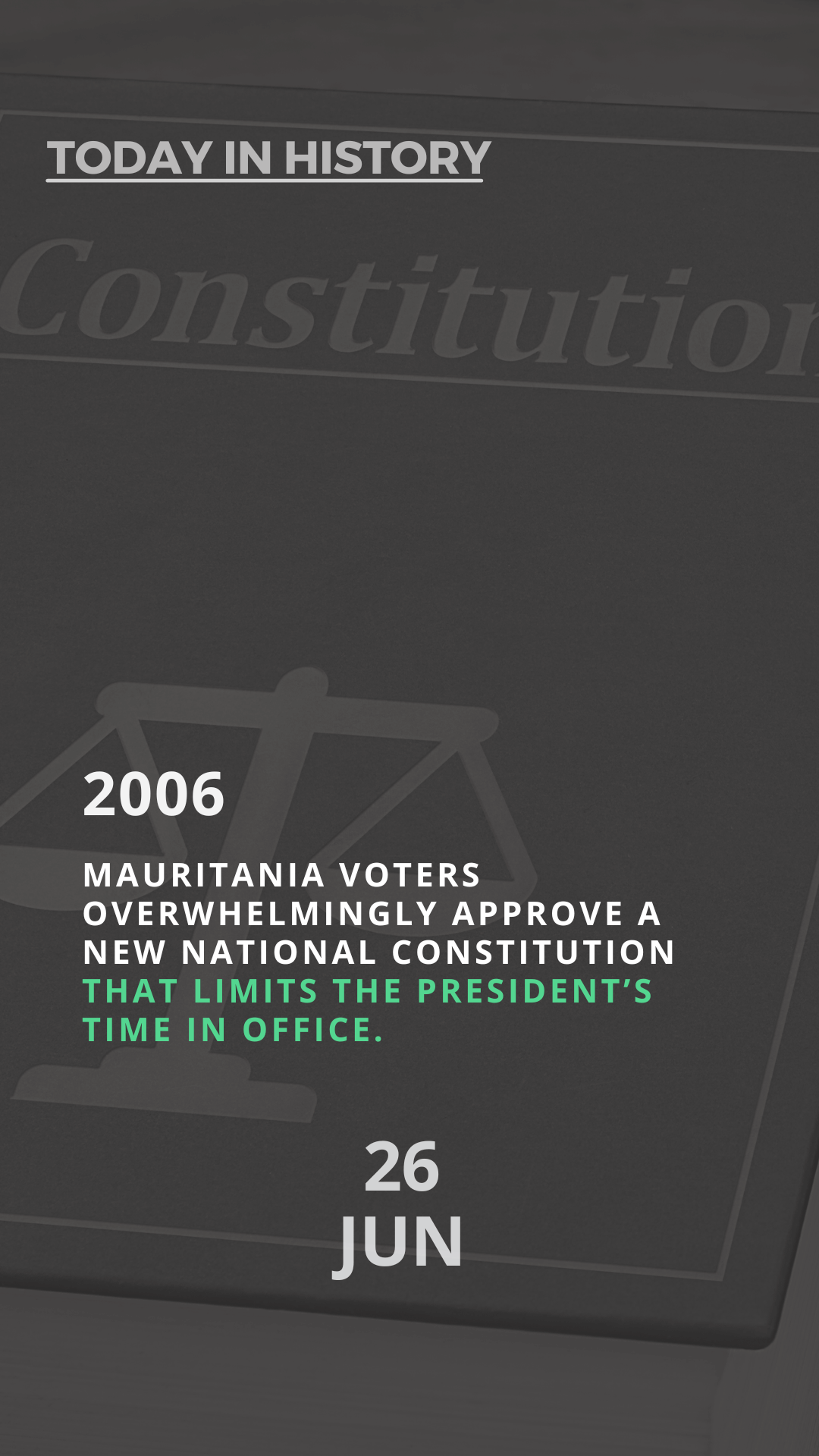 Voters Embrace Constitutional Change