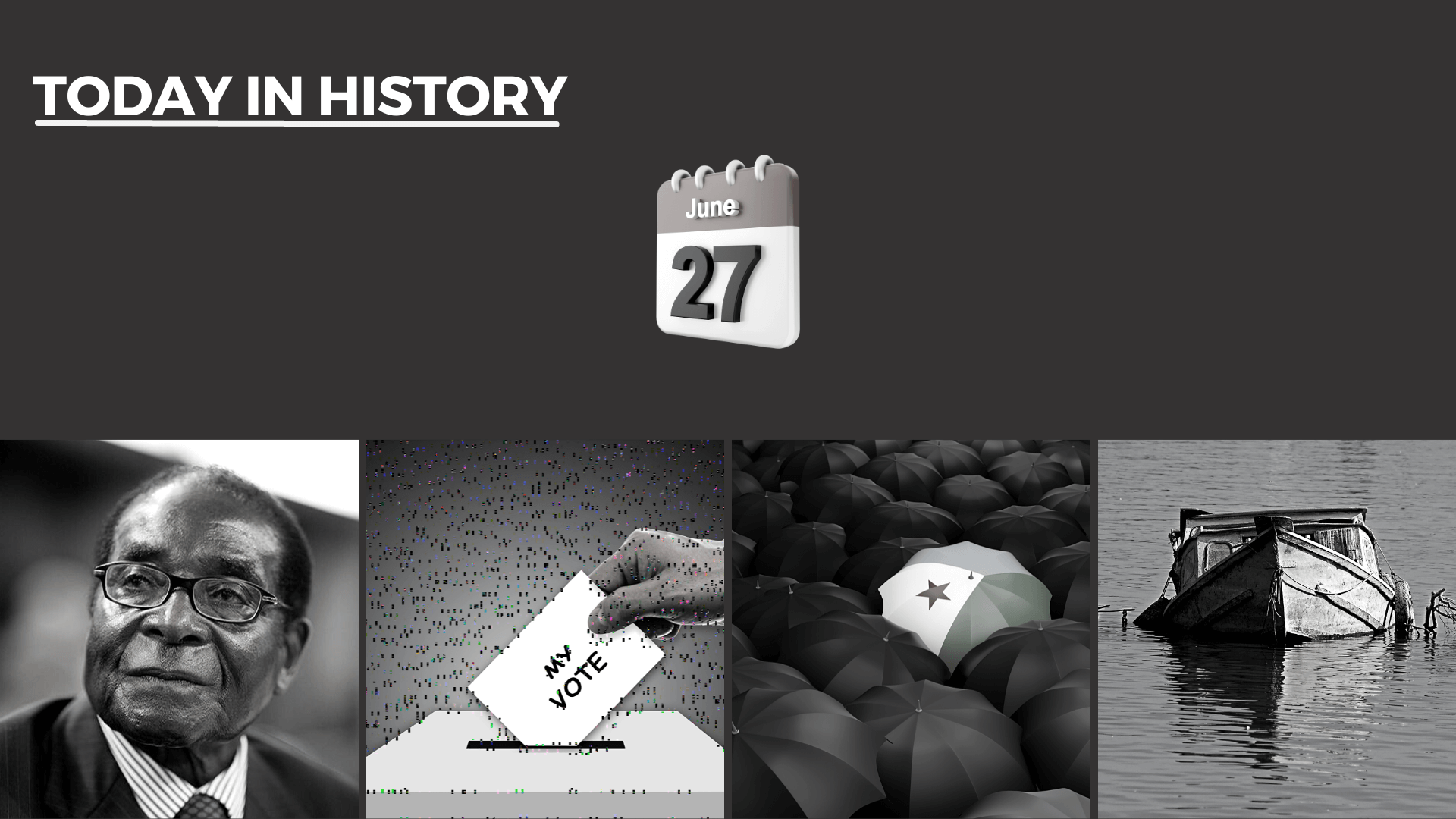 Today in History - June 27, 2026
