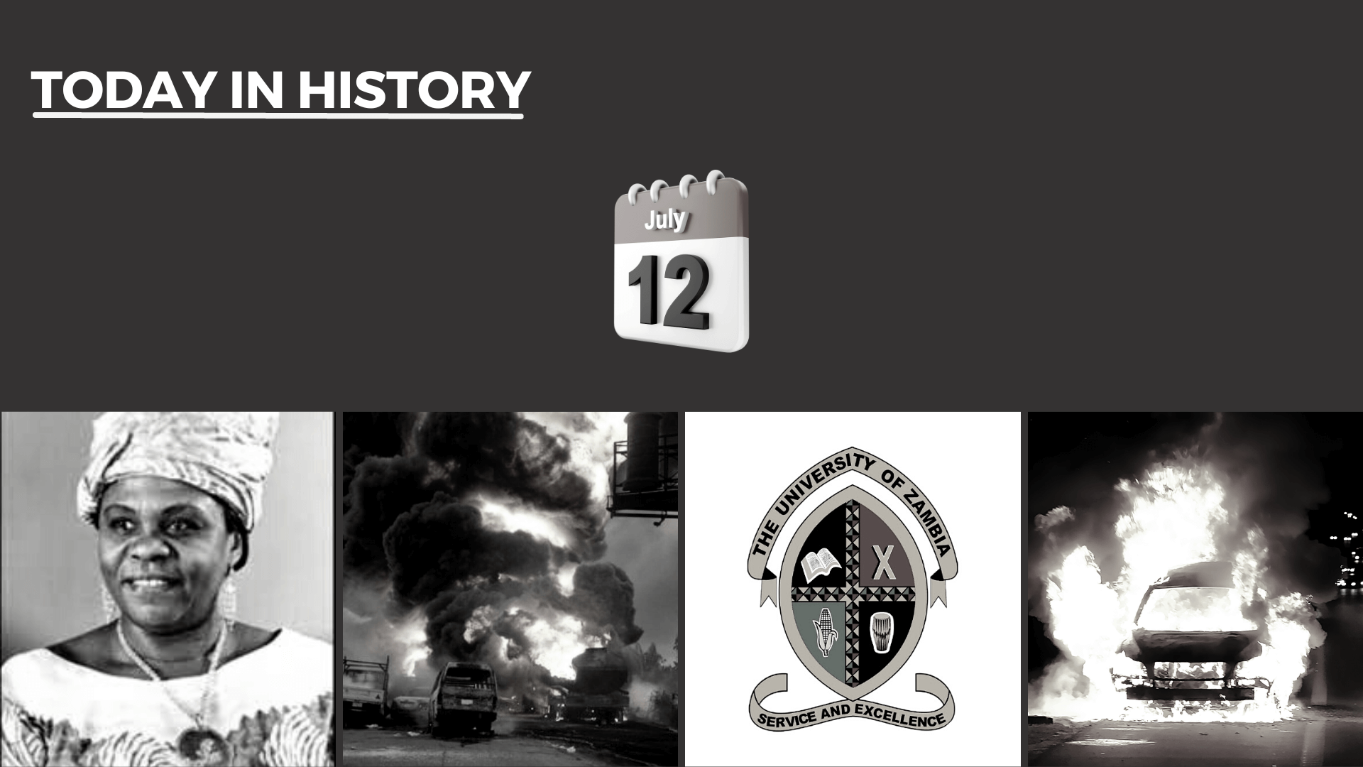 Today in History - July 12, 2026