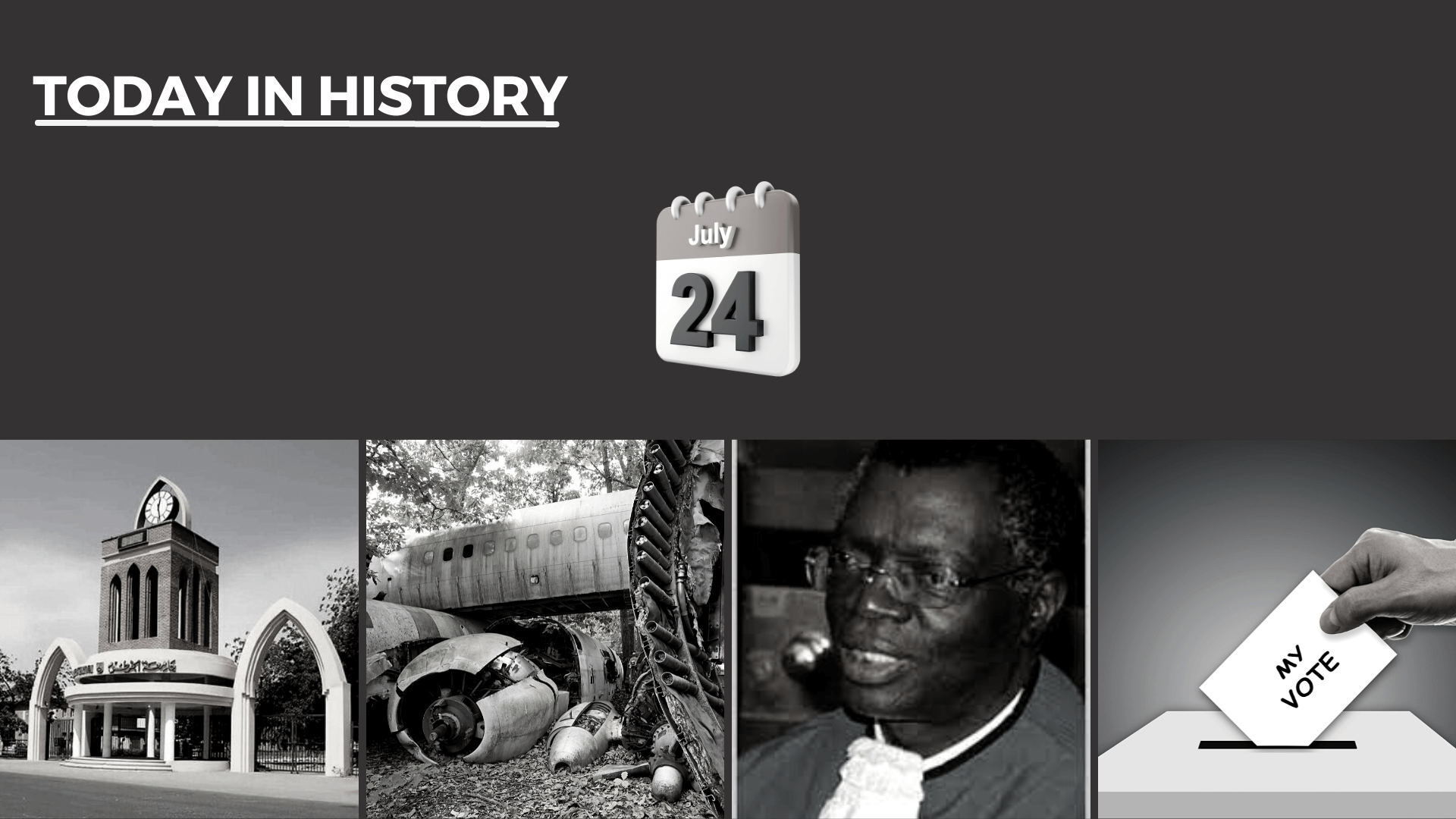 Today in History - July 24, 2026