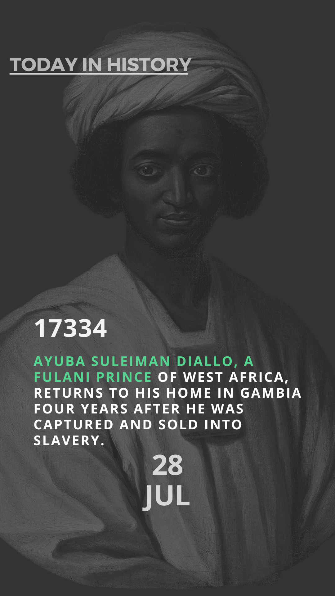Ayuba's Return from Slavery