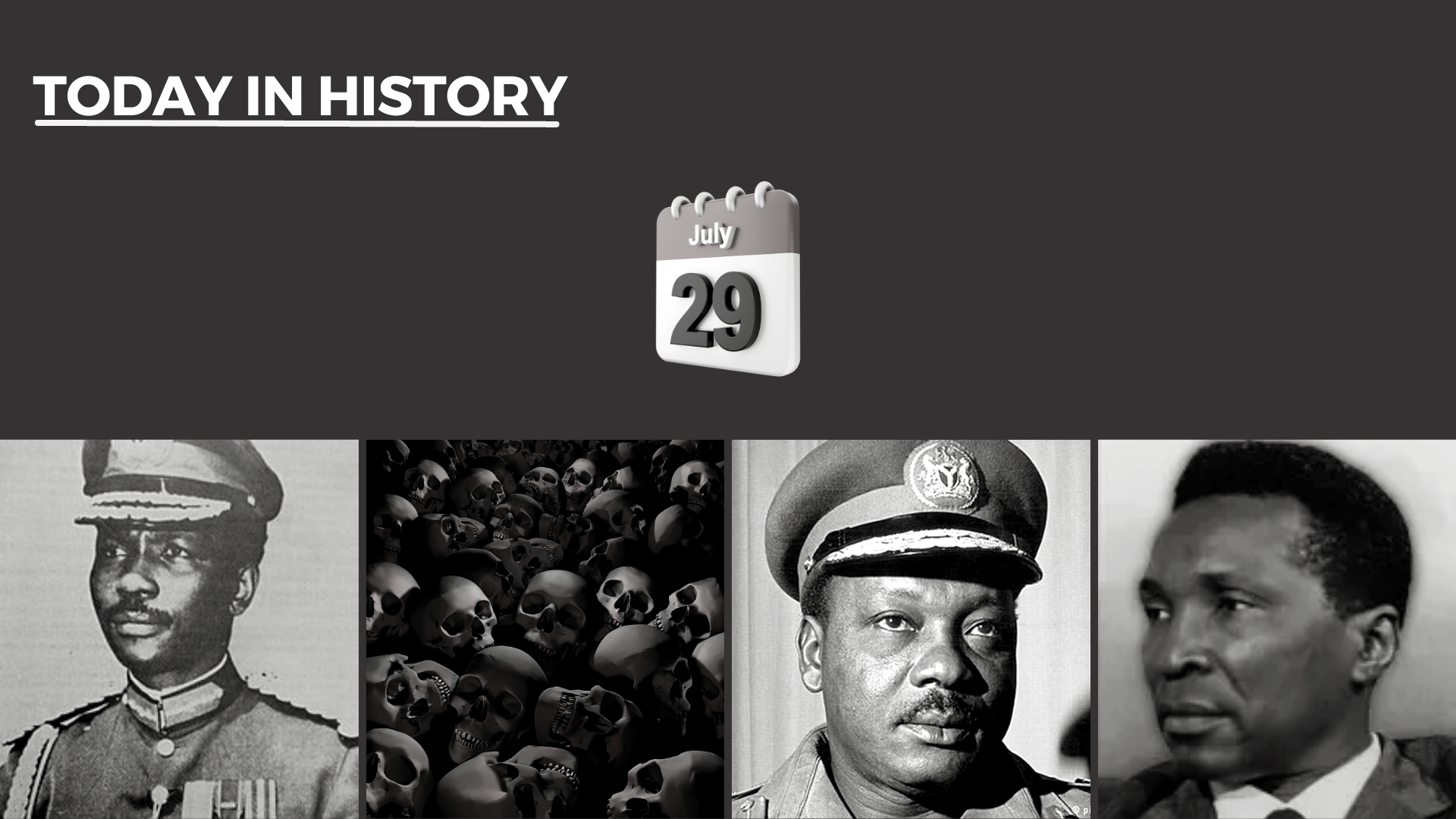 Today in History - July 29, 2026