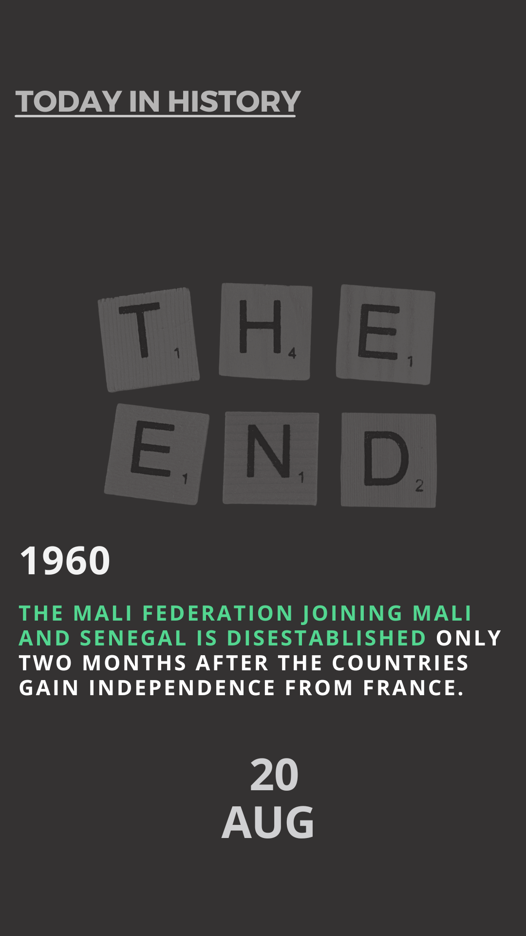 The Short-lived Mali Federation