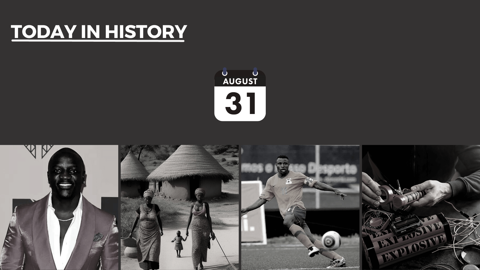 Today in History - August 31, 2026