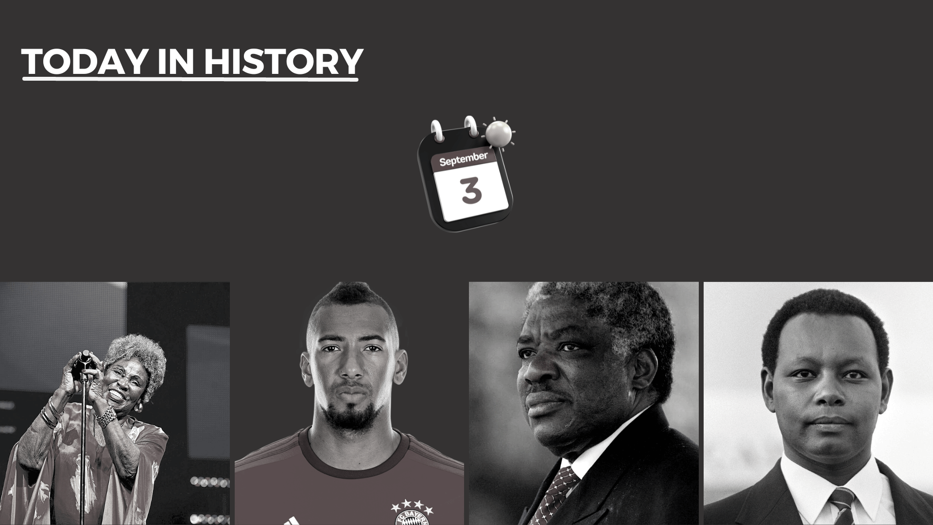 Today in History - September 3, 2026