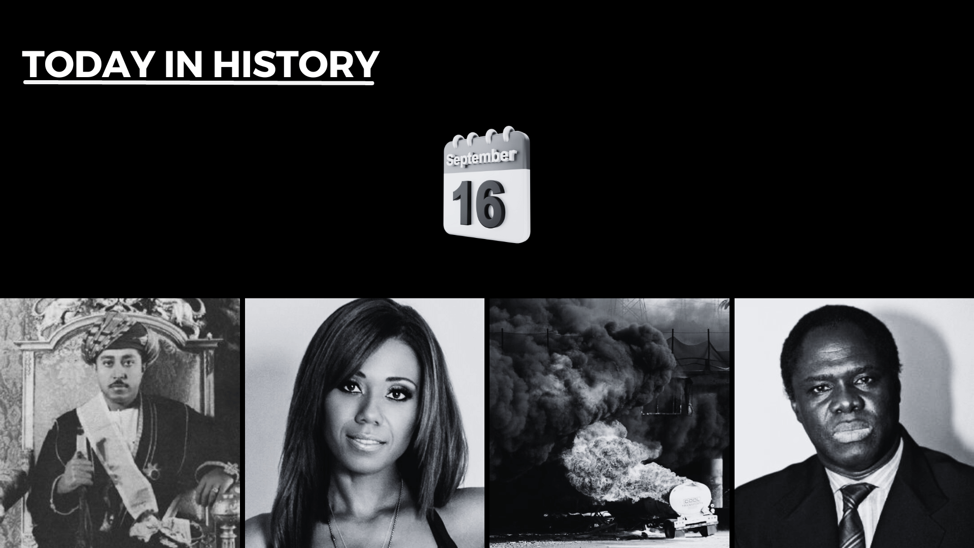 Today in History - September 16, 2026