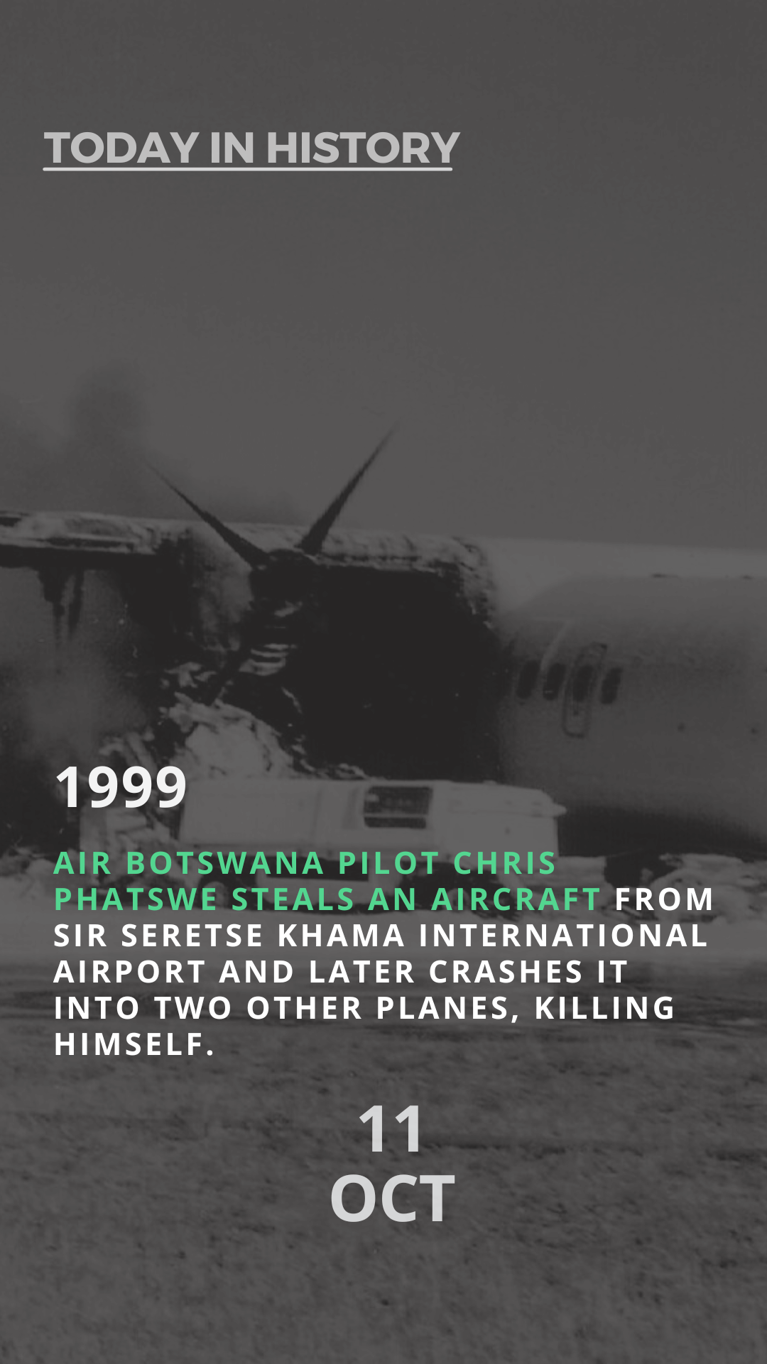Tragedy in the Skies