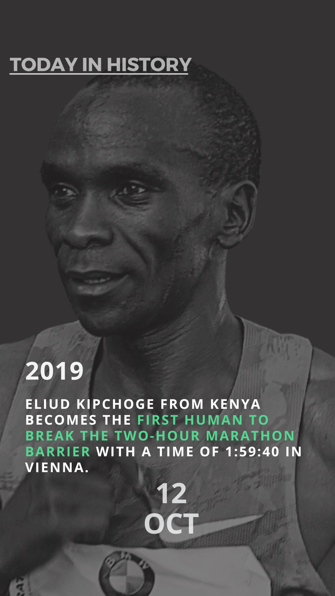Kipchoge's Historic Run