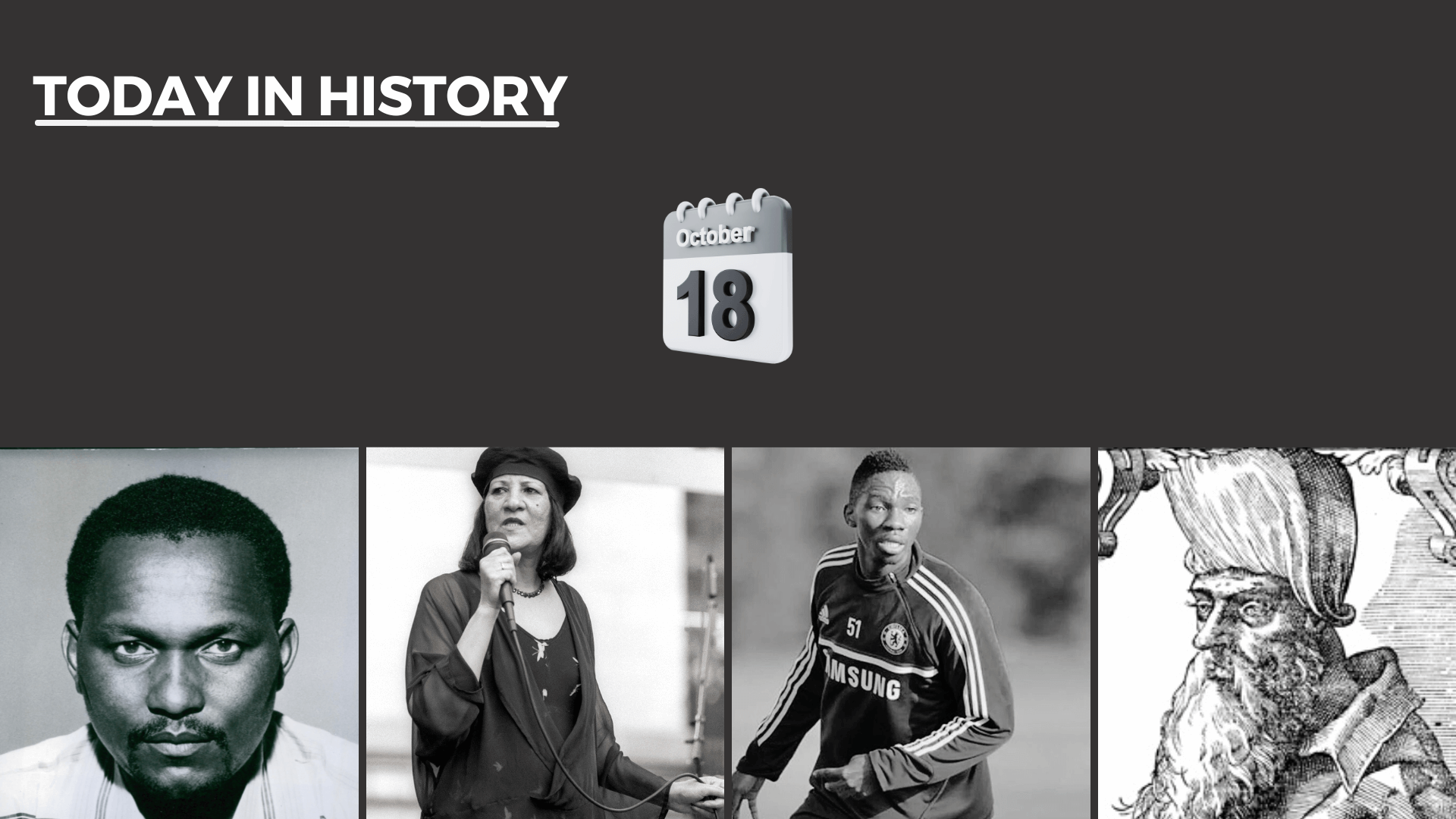 Today in History - October 18, 2026