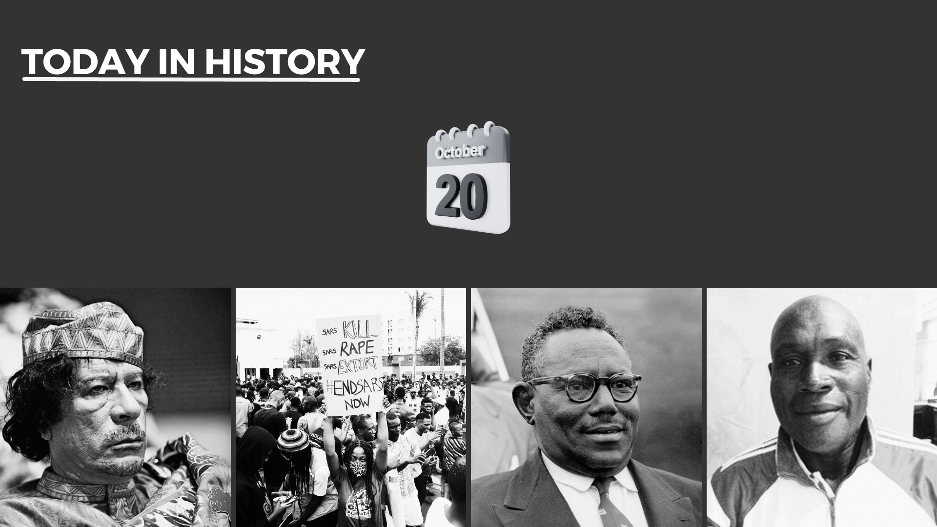 Today in History - October 20, 2026