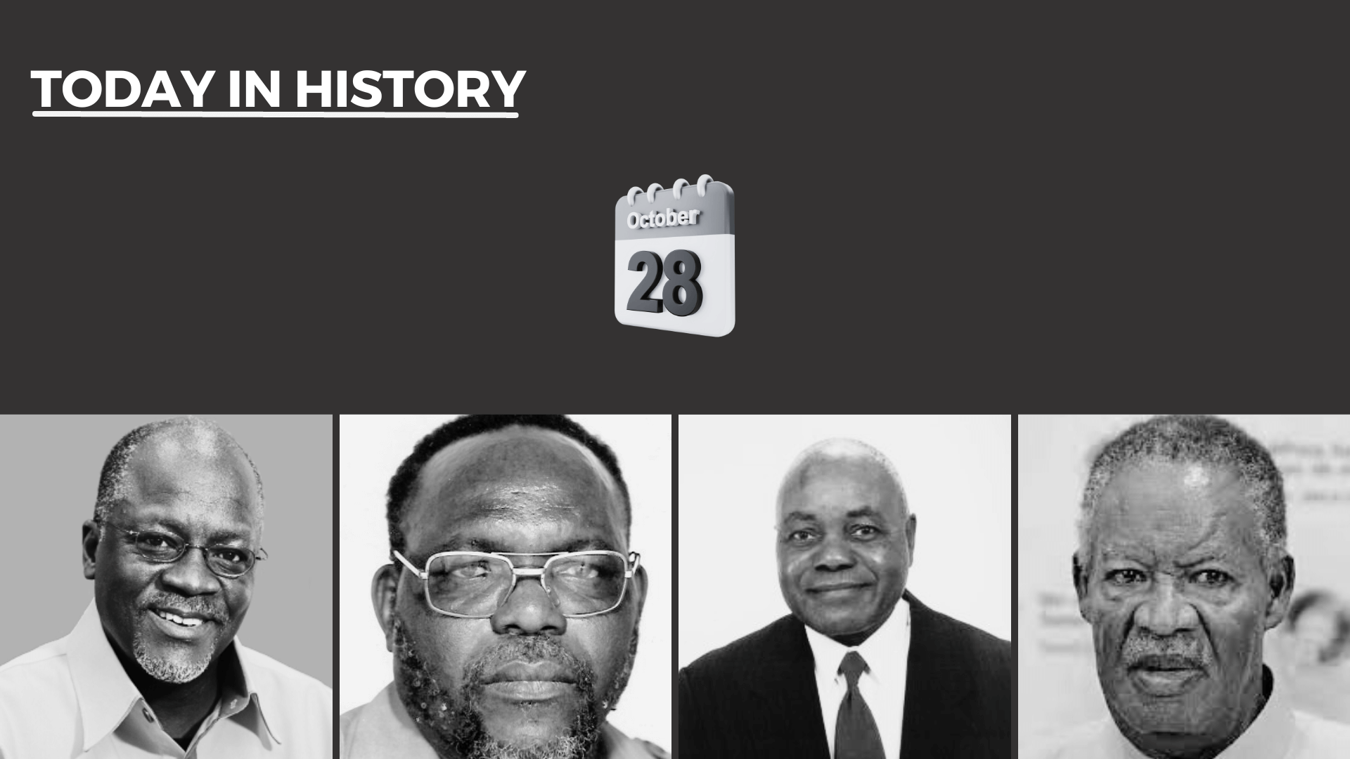 Today in History - October 28, 2026