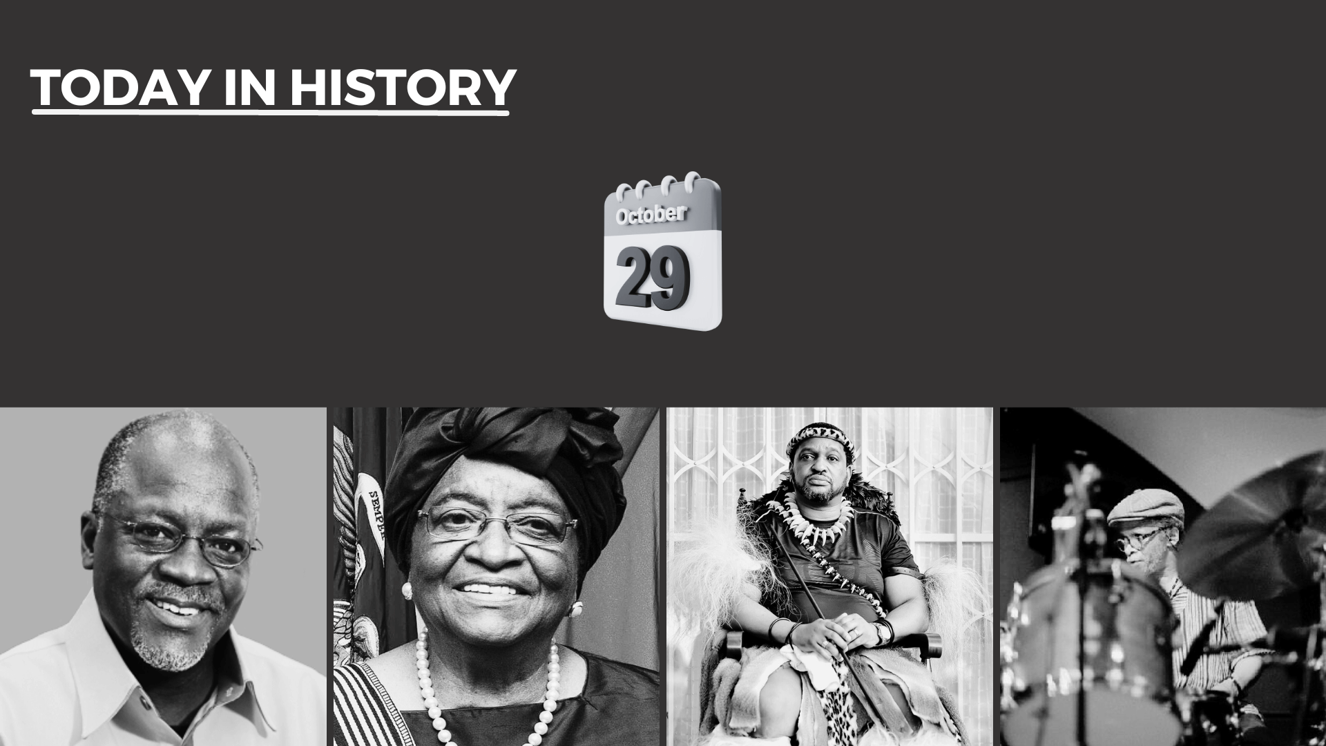 Today in History - October 29, 2026