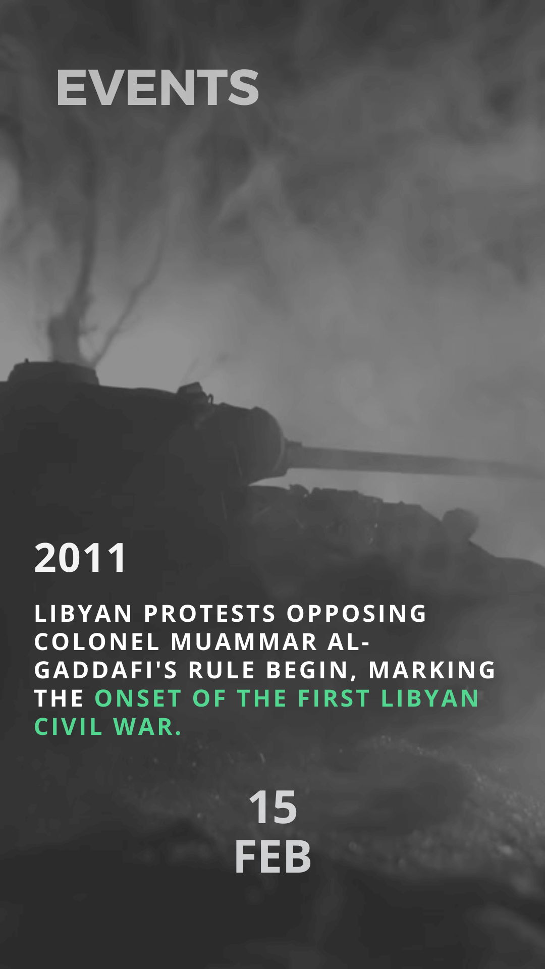 The First Libyan Civil War