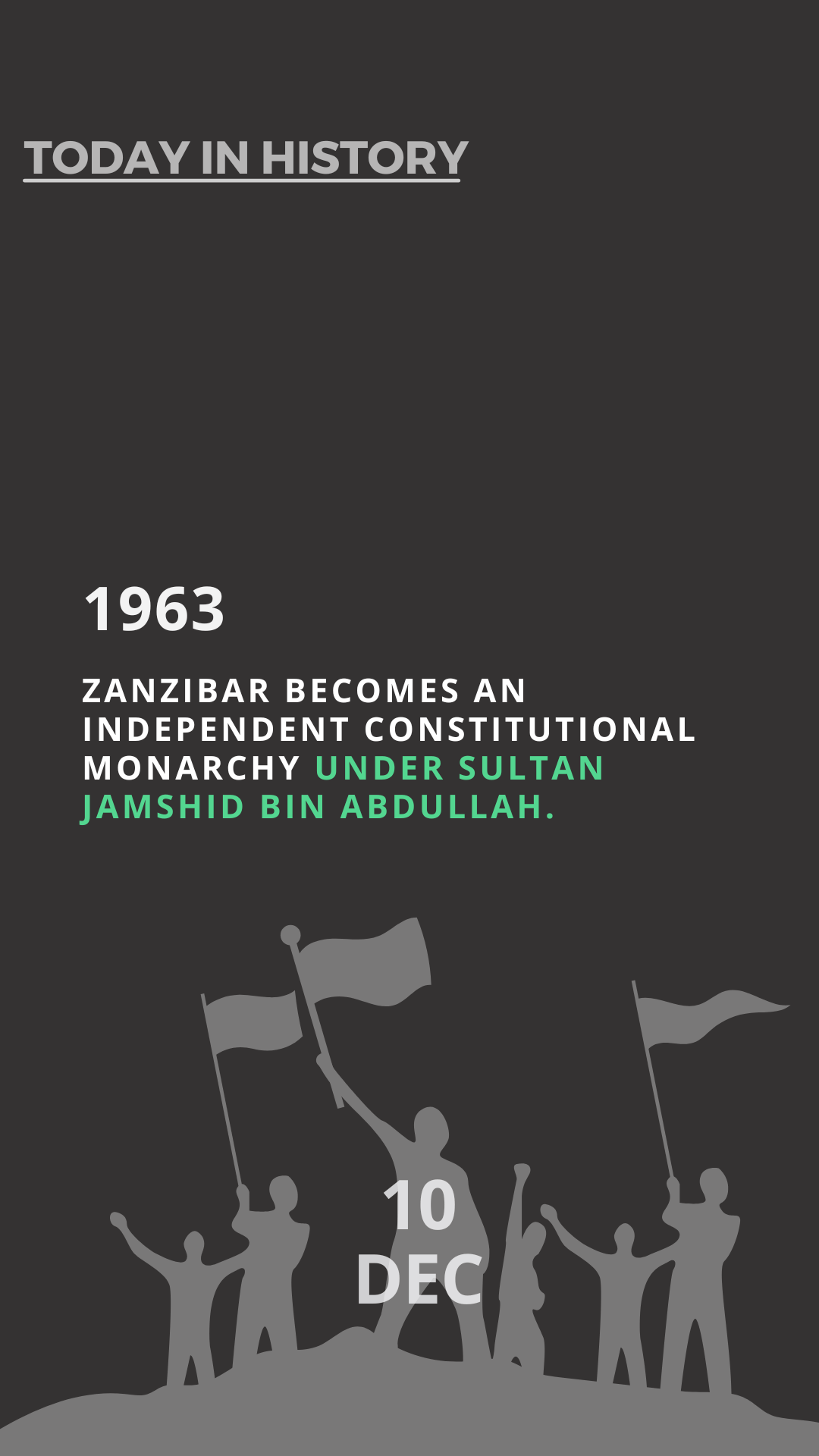 Zanzibar Breaks Free