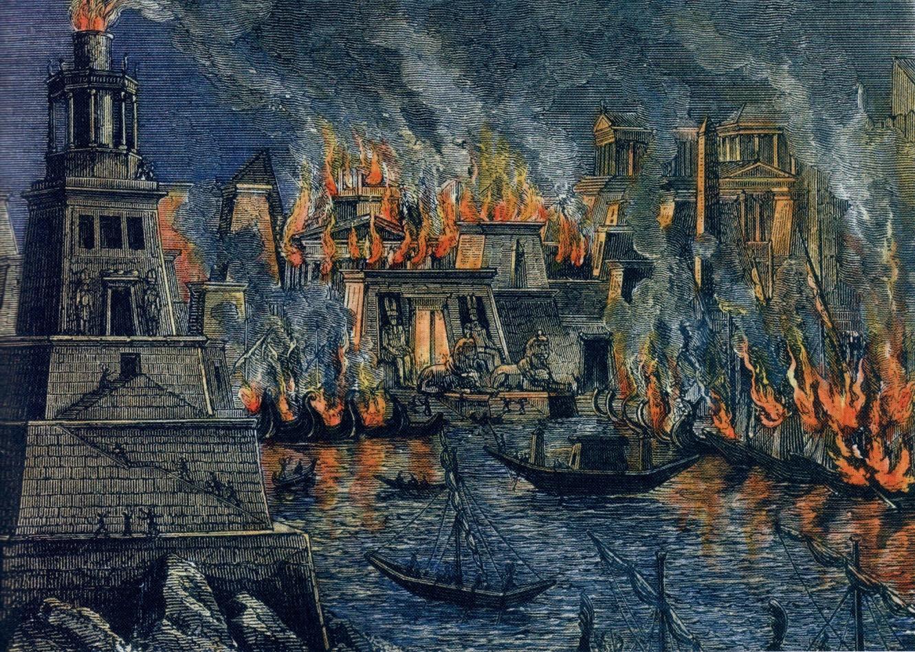 Burning of the Library of Alexandria
