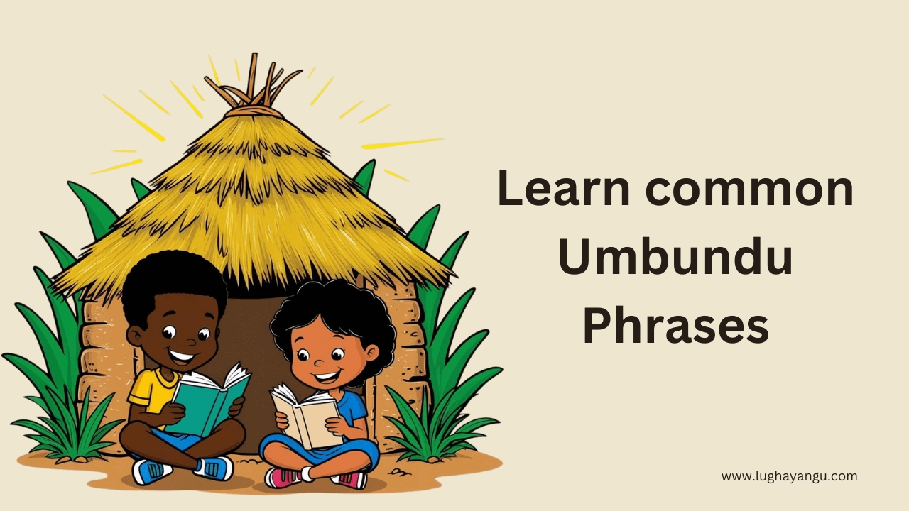 Common Umbundu Phrases