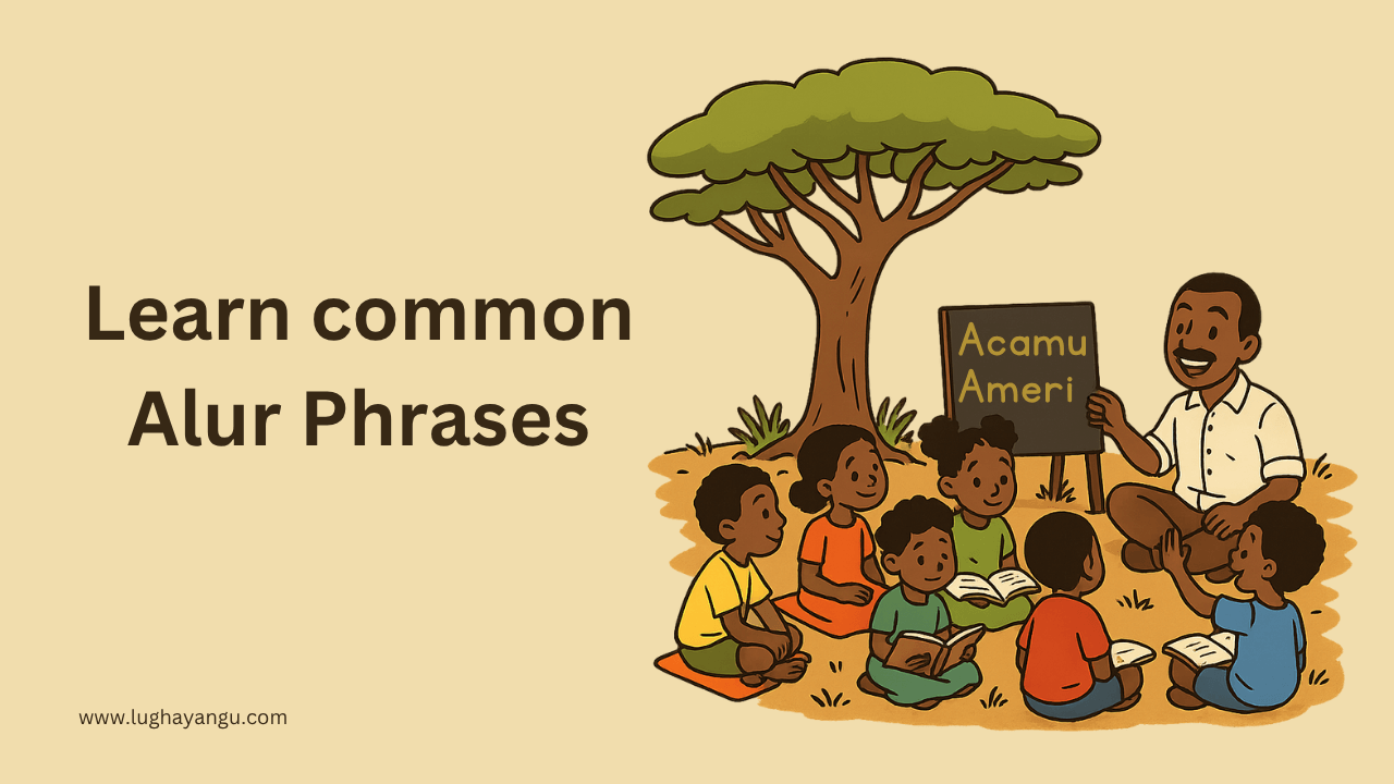 Common Alur Phrases