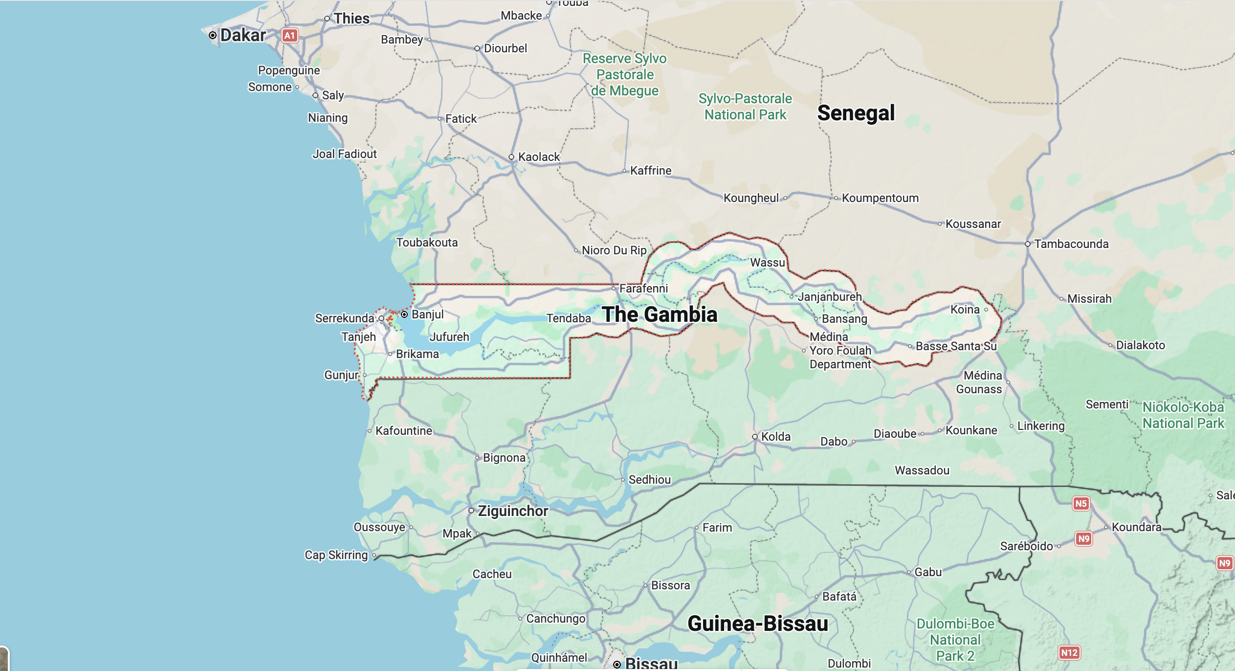 The Gambia The Gambia