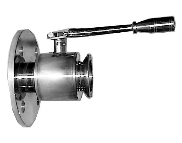 VALVULA BOLA PULIDA BRIDA PN 10 - ITA