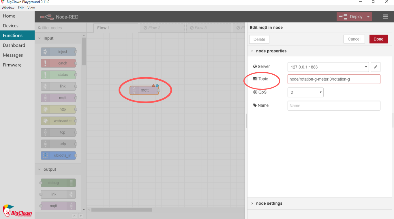 MQTT topic