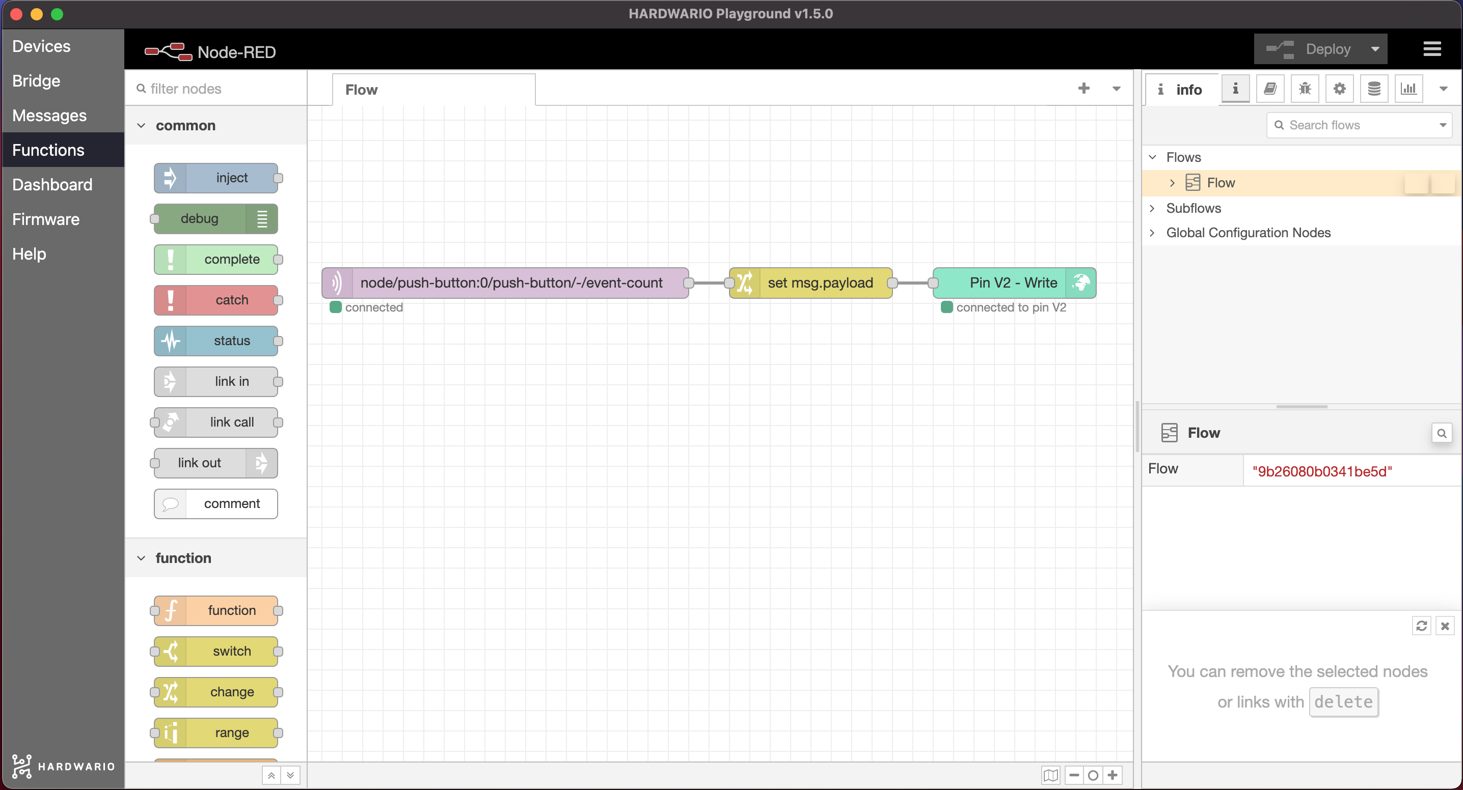 Node-RED Blynk integration
