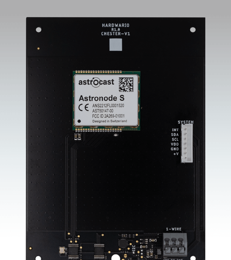 HARDWARIO introduced a new Astrocast satellite module for IoT gateway CHESTER in Barcelona