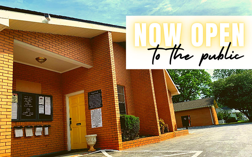 Covid Restriction Lifted Lula City Hall "OPEN" for Business