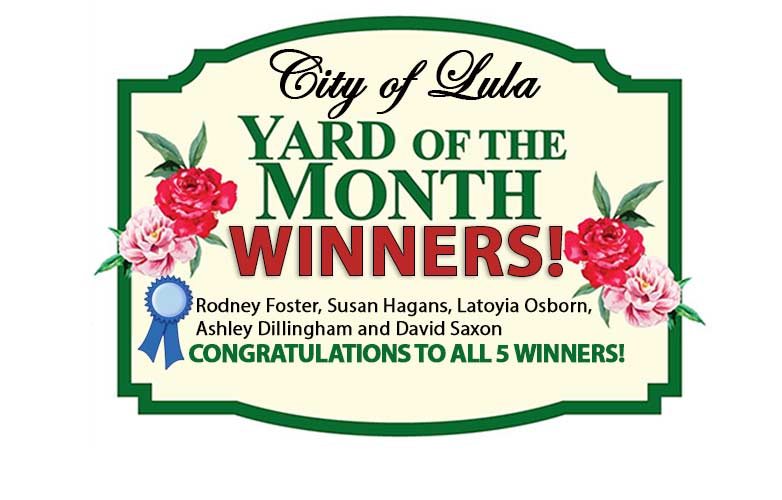 Yard of the Month Winners Lula, GA