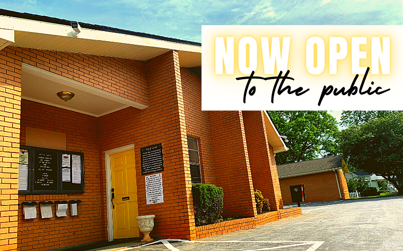 Covid Restriction Lifted Lula City Hall "OPEN" for Business