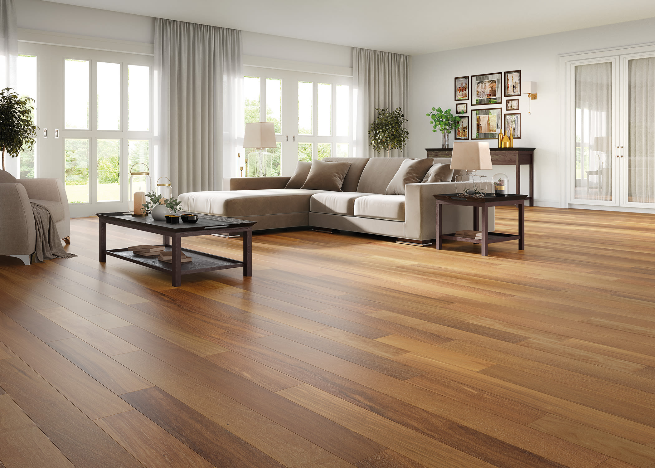 Cumaru Solid Hardwood Flooring · 100 Year Warranty