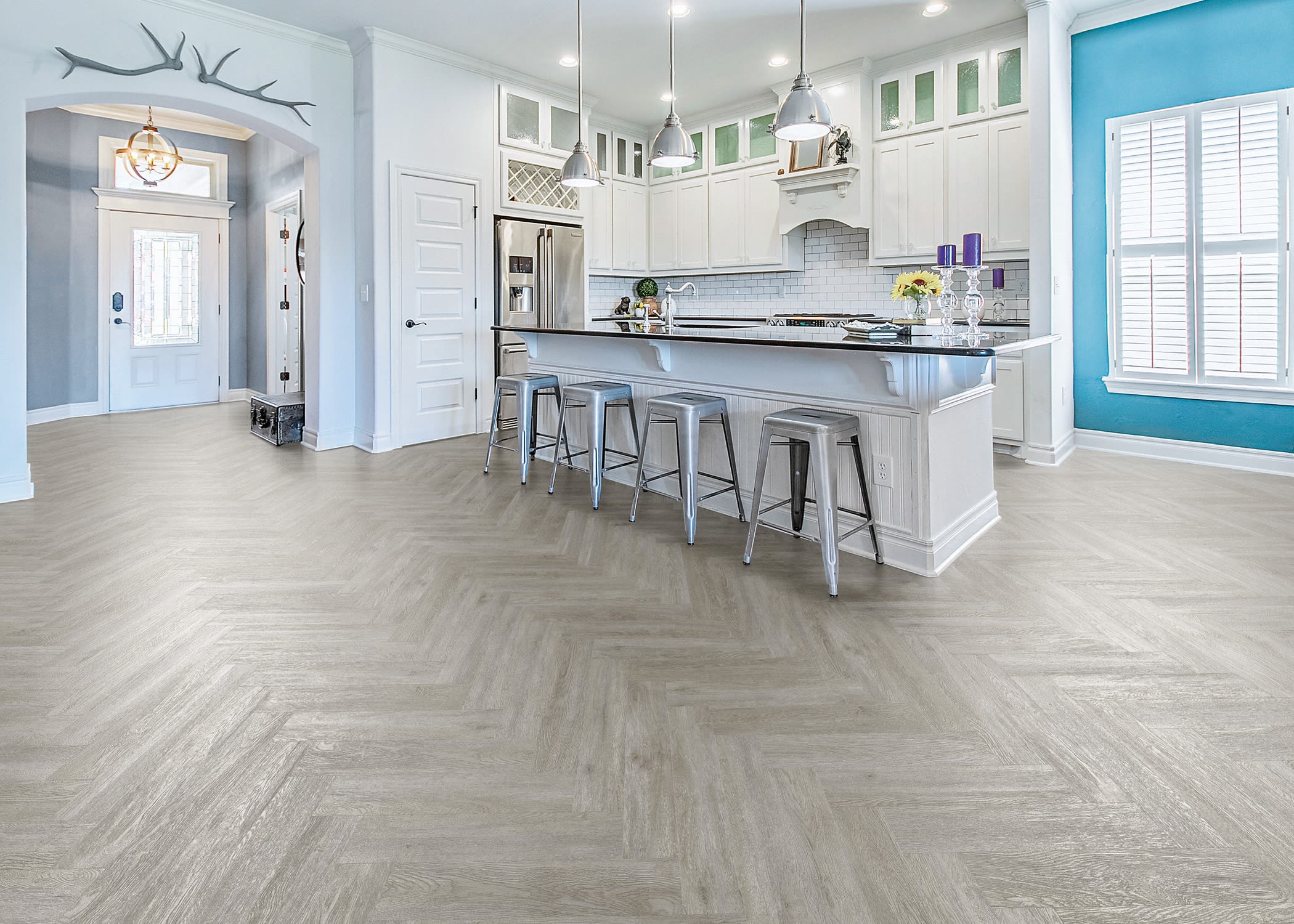 Citadel Gray Oak Rigid Vinyl Plank Flooring (RVP)