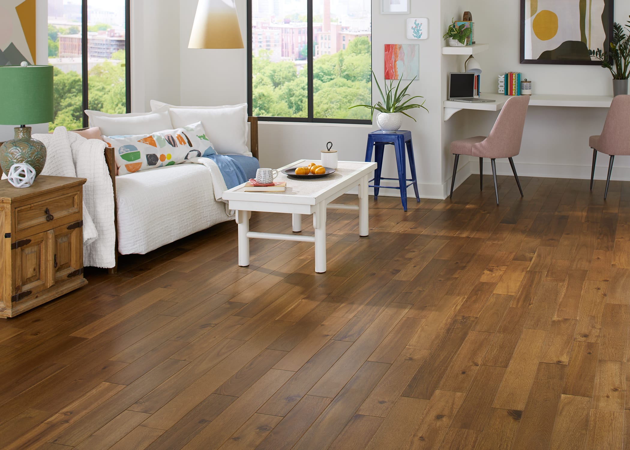 Gold Acacia Solid Hardwood Flooring