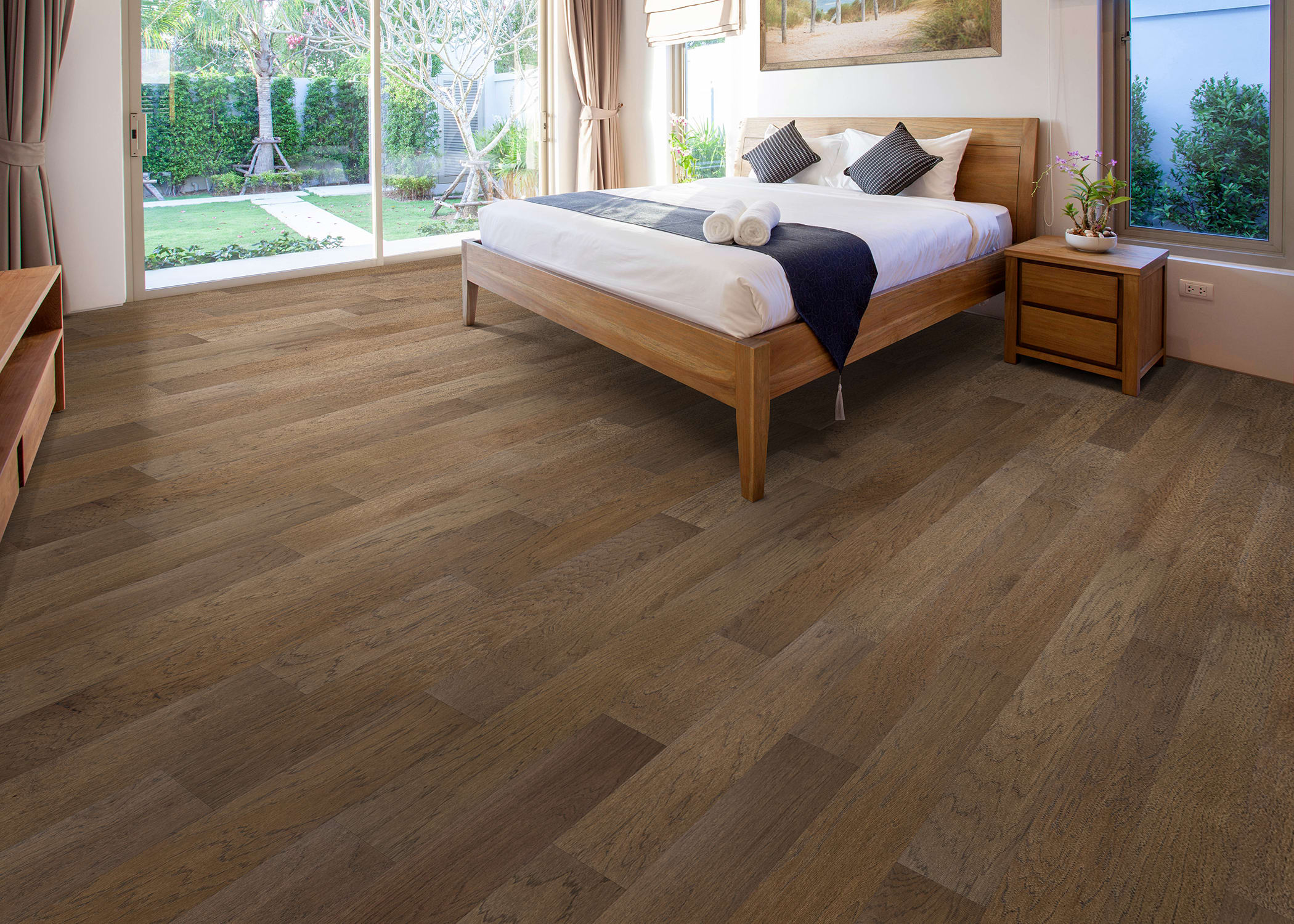 Cassidy Hickory Quick Click Engineered Hardwood Flooring