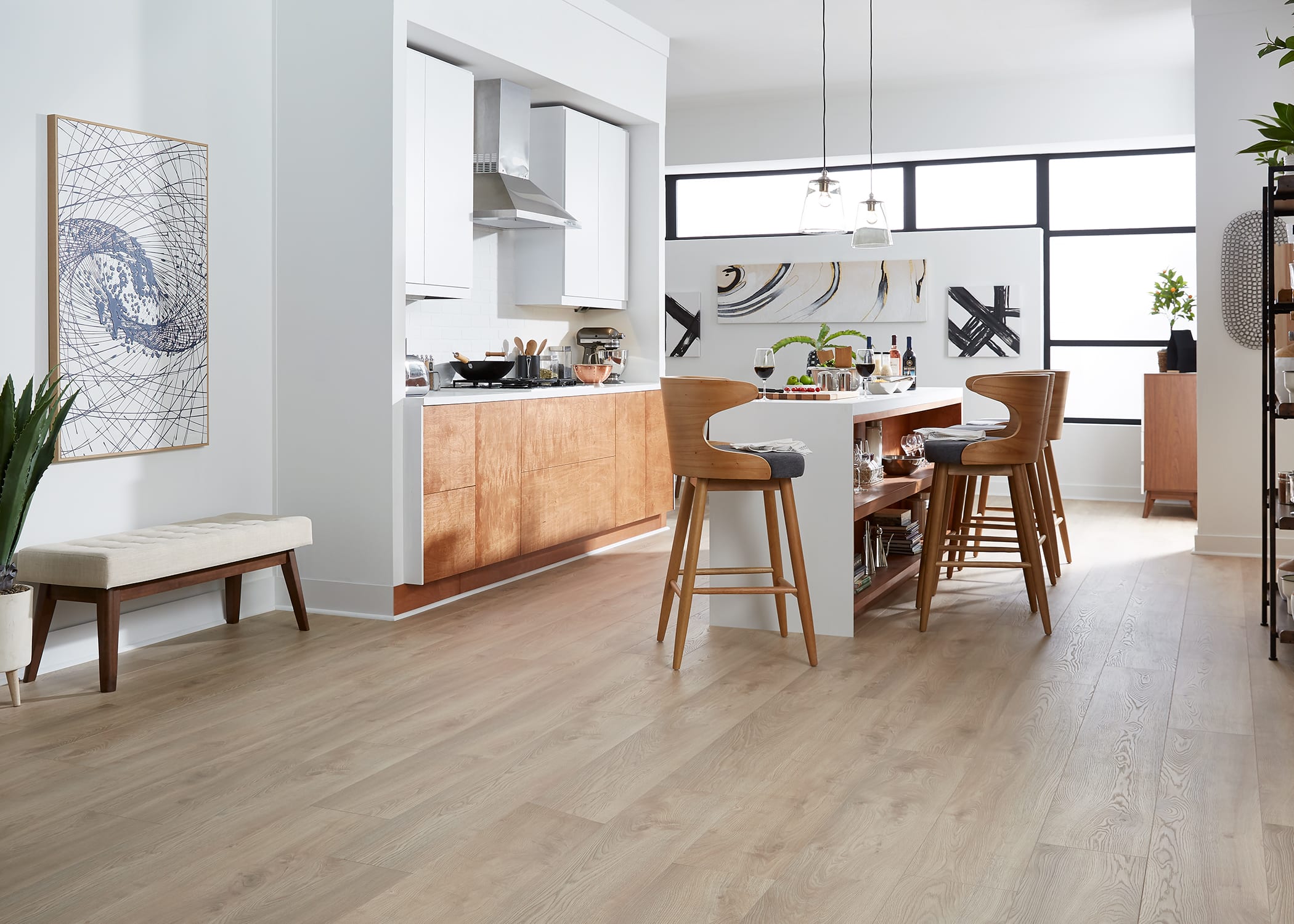 Dream Home Traverse City Oak Laminate Flooring from LL Flooring