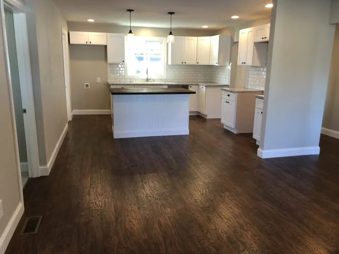 Customer photo of Amber Hickory Laminate