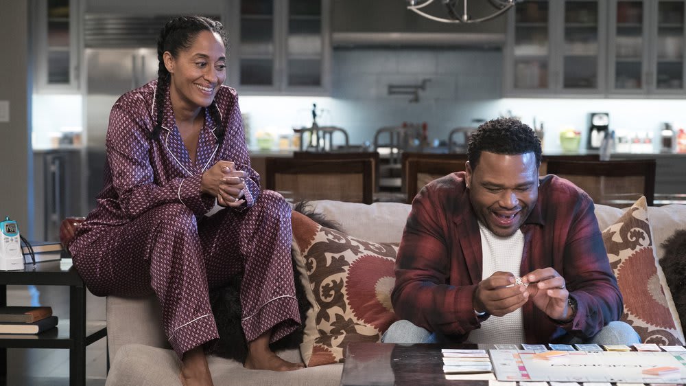 Still image of TV show Blackish with Anthony Anderson and Tracee Ellis Ross, Image Credit to ABC