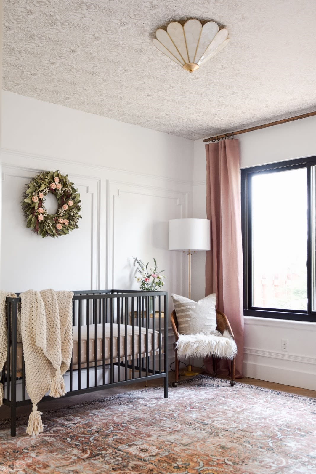 Cait's girls nursery room as featured in LL Flooring Style Trends