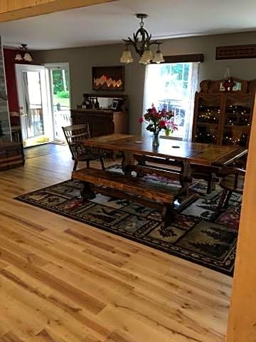 Image of new flooring installed in a home