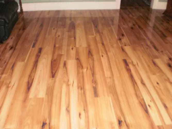 Deb from Ohio Sent this of 'Heard County Hickory' Laminate