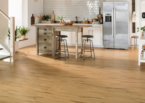 Image of Tranquility 'Sugar Cane Koa' Vinyl Flooring